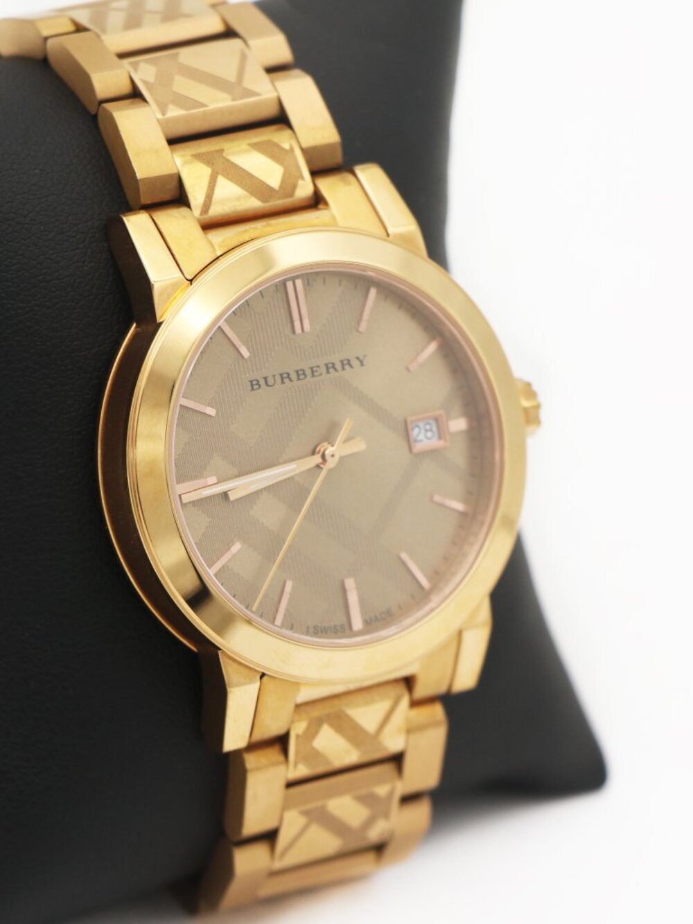 Burberry The City Rose Gold Stainless Steel Quartz Watch